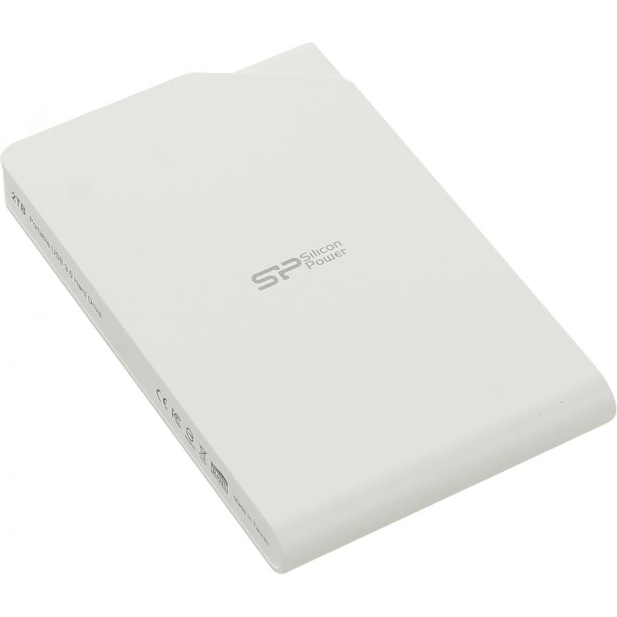 цена Внешний HDD Silicon Power Stream S03 2Tb White (SP020TBPHDS03S3W)