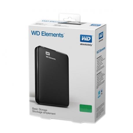 Внешний HDD WD Elements Portable 4Tb Black (WDBU6Y0040BBK-WESN) - фото 3