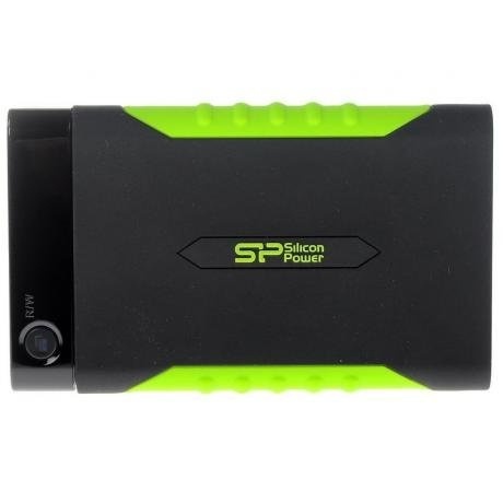 

Внешний HDD Silicon Power Armor A15 2Tb Black-Green (SP020TBPHDA15S3K), Черный