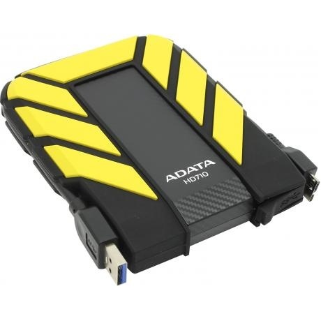 Внешний HDD A-Data DashDrive Durable HD710P 2Tb Yellow (AHD710P-2TU31-CYL) - фото 2