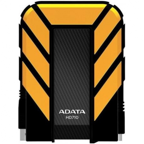 Внешний HDD A-Data DashDrive Durable HD710P 2Tb Yellow (AHD710P-2TU31-CYL) - фото 3