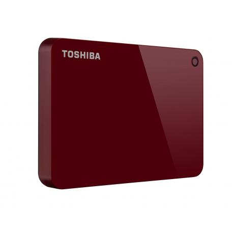 Внешний HDD Toshiba Canvio Advance 1Tb Red (HDTC910ER3AA) - фото 1