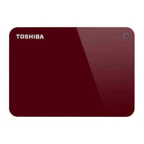 Внешний HDD Toshiba Canvio Advance 1Tb Red (HDTC910ER3AA) - фото 2