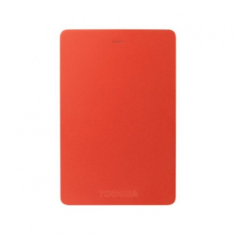 Внешний HDD Toshiba Canvio Alu 1Tb Red (HDTH310ER3AB) - фото 1