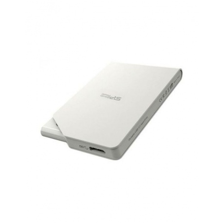 Внешний жесткий диск Silicon Power USB 3.0 1Tb Белый (SP010TBPHDS03S3W) - фото 1