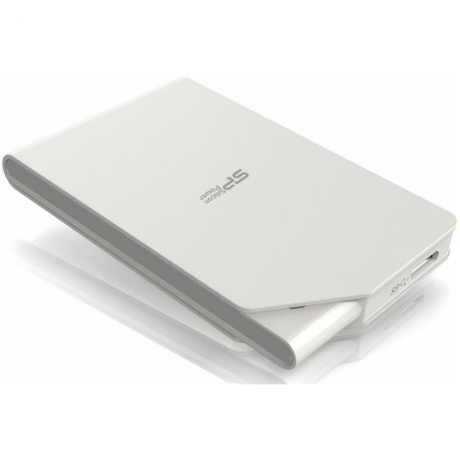Внешний жесткий диск Silicon Power USB 3.0 1Tb Белый (SP010TBPHDS03S3W) - фото 4