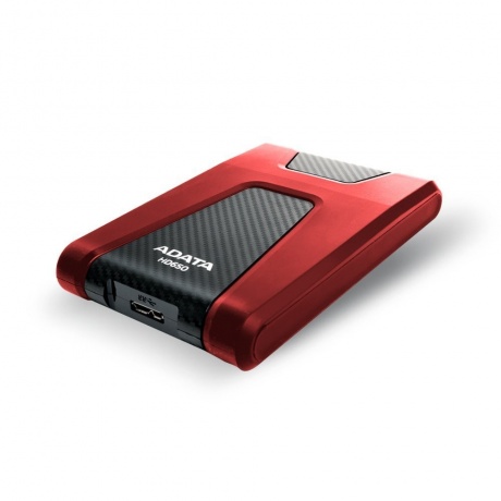 Внешний HDD A-DATA 2TB HD650 25&quot; USB 3.1 красный (AHD650-2TU31-CRD) - фото 4