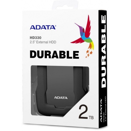 Внешний HDD A-DATA 2TB HD330 25&quot; черный (AHD330-2TU31-CBK) - фото 3