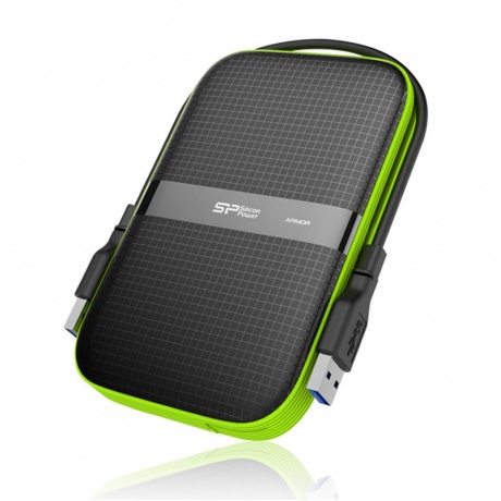 Внешний HDD Silicon Power Armor A60 5Tb (SP050TBPHDA60S3K) Black - фото 1