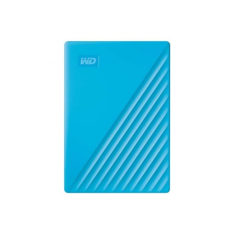 Внешний HDD WD My Passport 2Tb Light Blue (WDBYVG0020BBL-WESN) - фото 1