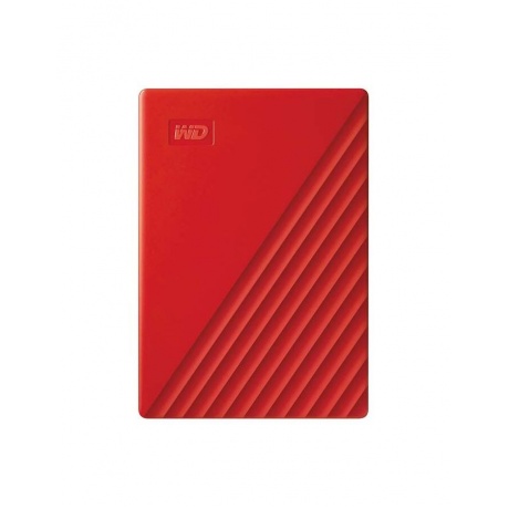 Внешний HDD WD My Passport 4Tb Red (WDBPKJ0040BRD-WESN) - фото 1