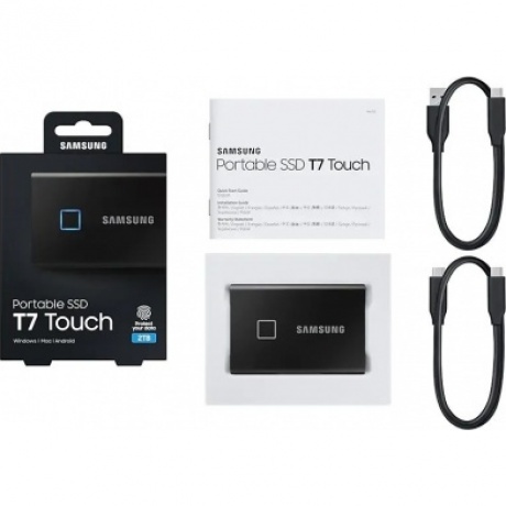Внешний SSD Samsung T7 Touch 2Tb (MU-PC2T0K/WW) - фото 18