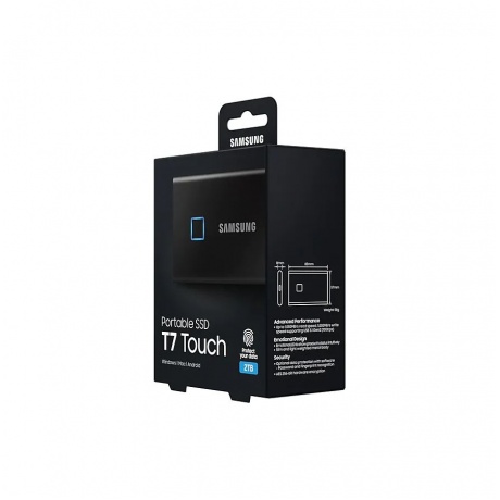 Внешний SSD Samsung T7 Touch 2Tb (MU-PC2T0K/WW) - фото 17