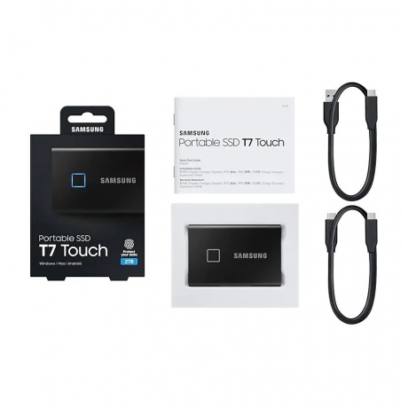 Внешний SSD Samsung T7 Touch 2Tb (MU-PC2T0K/WW) - фото 18