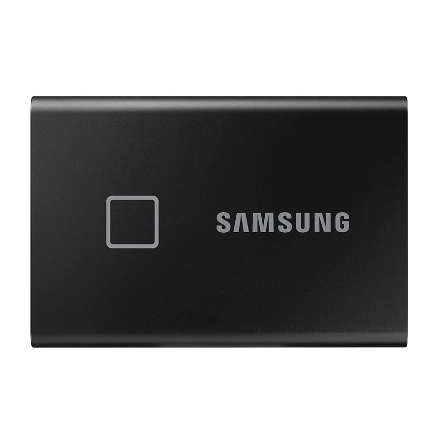 Внешний SSD Samsung T7 Touch 2Tb (MU-PC2T0K/WW) внешний ssd samsung 1tb t7 shield mu pe1t0k ww бежевый