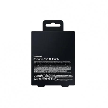 Внешний SSD Samsung Portable SSD T7 Touch 2 ТБ Type-C Silver Retail (MU-PC2T0S/WW) - фото 7