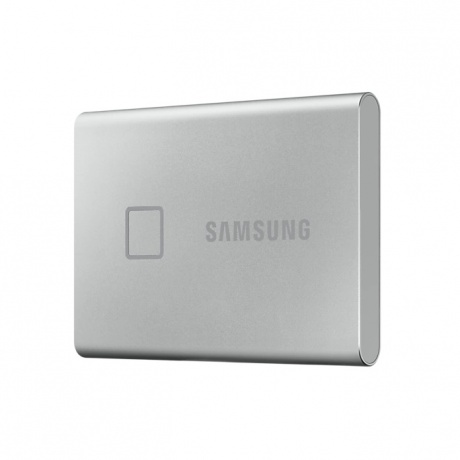 Внешний SSD Samsung Portable SSD T7 Touch 2 ТБ Type-C Silver Retail (MU-PC2T0S/WW) - фото 21