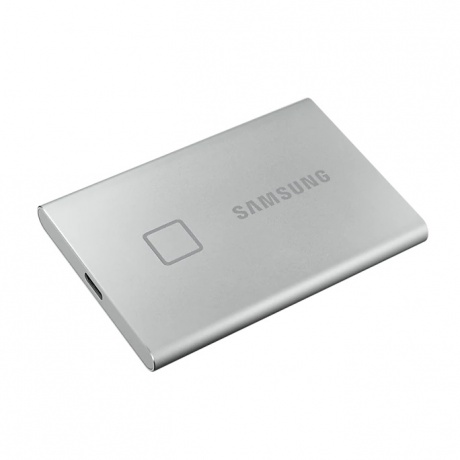 Внешний SSD Samsung Portable SSD T7 Touch 2 ТБ Type-C Silver Retail (MU-PC2T0S/WW) - фото 22