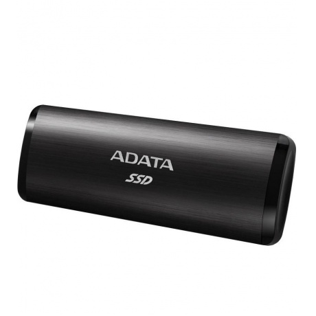 Внешний SSD A-Data SE760 256Gb (ASE760-256GU32G2-CBK) Black - фото 1