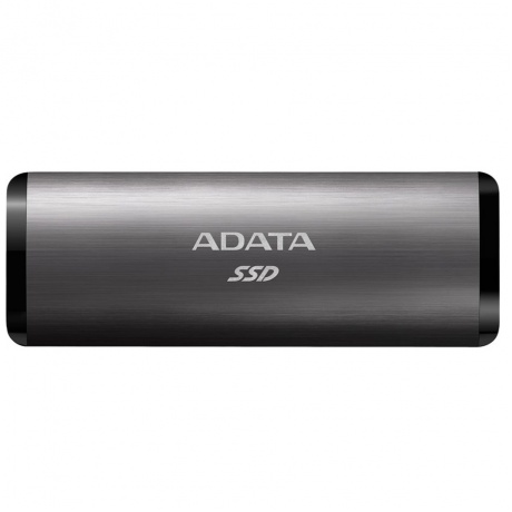 Внешний SSD A-Data SE760 512Gb (ASE760-512GU32G2-CTI) Titanium - фото 1