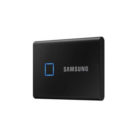 Внешний SSD Samsung T7 Touch 1Tb (MU-PC1T0K/WW) Black - фото 1