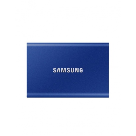 Внешний SSD Samsung 1Tb T7, PCIe USB3.2/Type-C Indigo Blue (MU-PC1T0H/WW) - фото 1