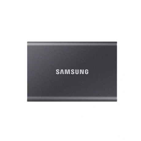 Внешний SSD Samsung 500Gb T7, PCIe USB3.2/Type-C Titan Grey (MU-PC500T/WW) - фото 1