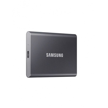 Внешний SSD Samsung 500Gb T7, PCIe USB3.2/Type-C Titan Grey (MU-PC500T/WW) - фото 2