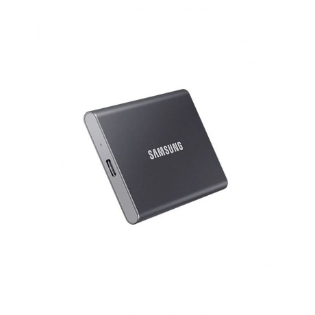 Внешний SSD Samsung 500Gb T7, PCIe USB3.2/Type-C Titan Grey (MU-PC500T/WW) - фото 7