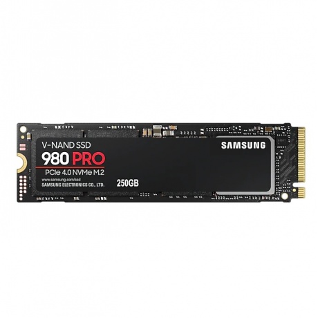 Внешний SSD Samsung 250Gb 980 PRO, M.2 PCIe NVMe, MLC V-NAND (MZ-V8P250BW) - фото 1