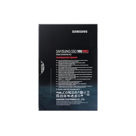 Внешний SSD Samsung 250Gb 980 PRO, M.2 PCIe NVMe, MLC V-NAND (MZ-V8P250BW) - фото 6