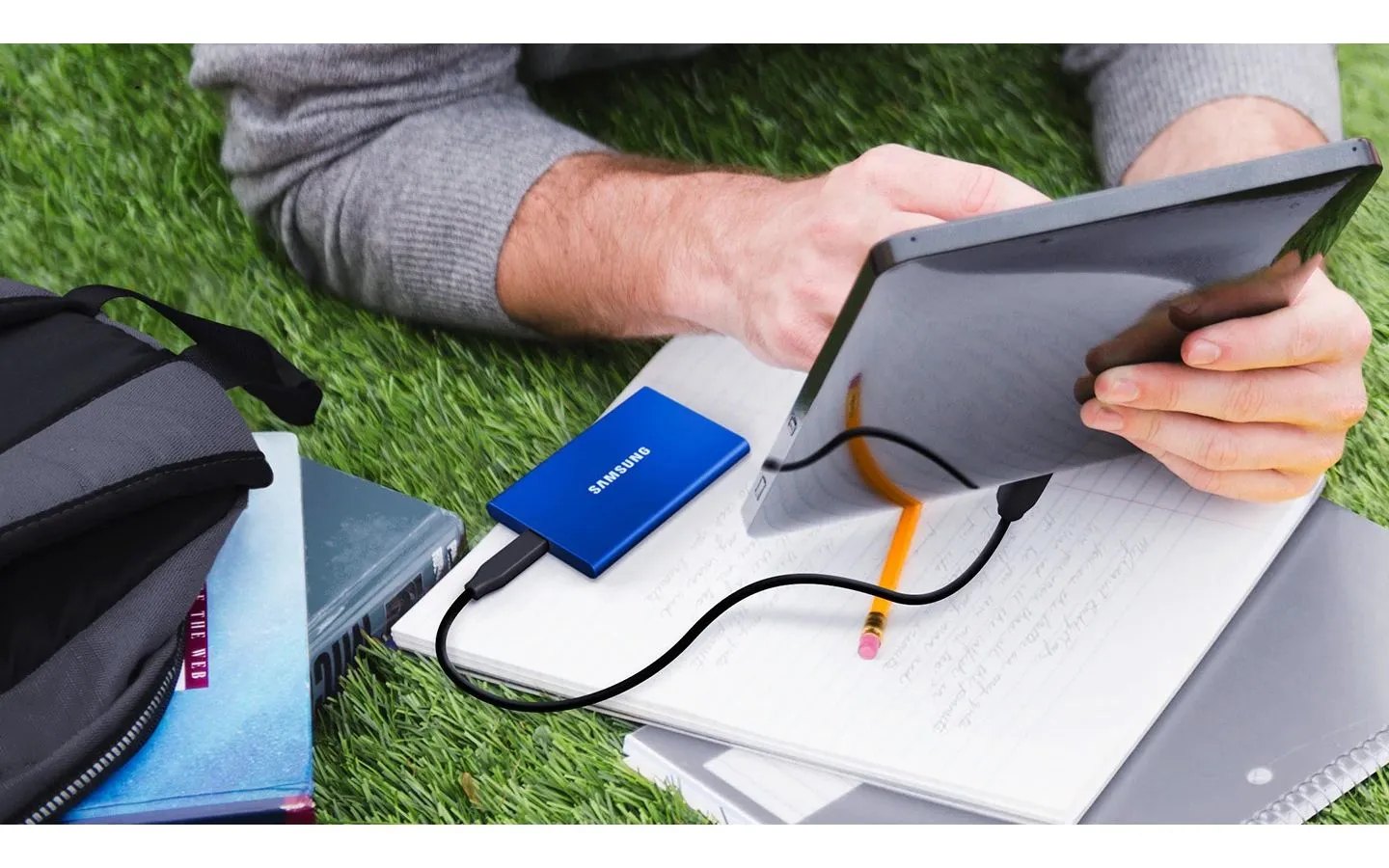 Внешний SSD Samsung T7 500Gb (MU-PC500R/WW) - фото 22