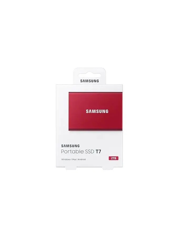 Внешний SSD Samsung T7 2Tb (MU-PC2T0R/WW) - фото 8