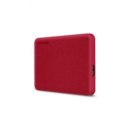 Внешний HDD Toshiba Canvio Advance 2Tb HDTCA20ER3AA) красный - фото 2