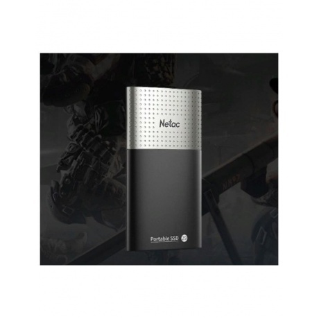 Внешний SSD Netac Z9 128Gb (NT01Z9-128G-32BK) - фото 3