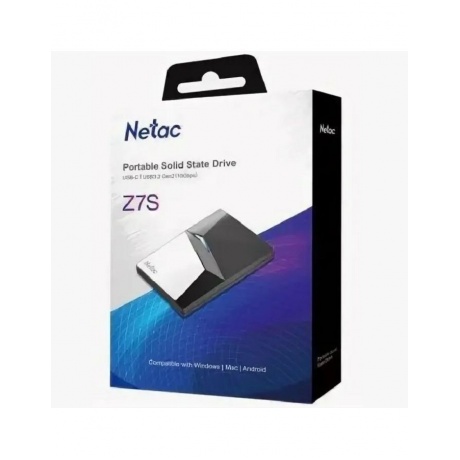 Внешний SSD Netac Z7S 240Gb (NT01Z7S-240G-32BK) - фото 5