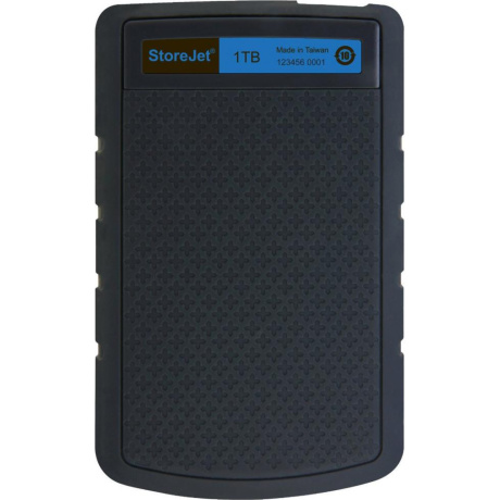 Внешний HDD Transcend StoreJet 25H3 1Tb Blue (TS1TSJ25H3B) - фото 2