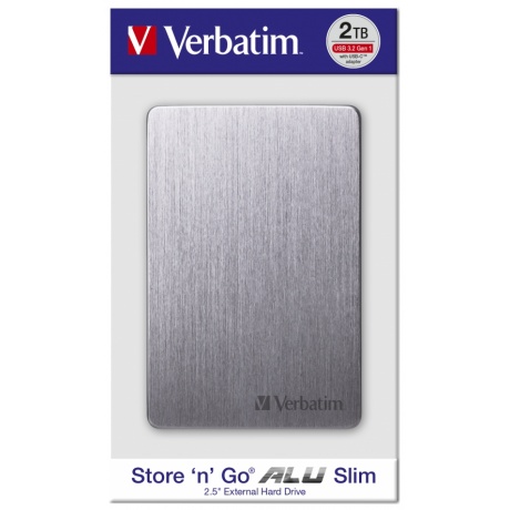 Внешний HDD Verbatim Store n Go 2Tb (53665) Space Grey - фото 6