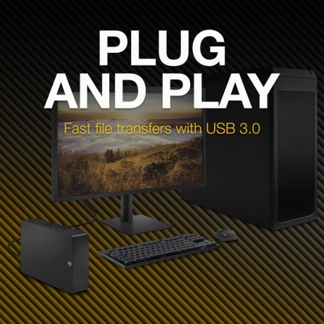 Внешний HDD Seagate 8TB (STKP8000400) - фото 9