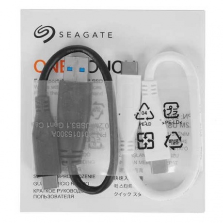 Внешний SSD Seagate 500Gb Silver (STKG500401) - фото 5