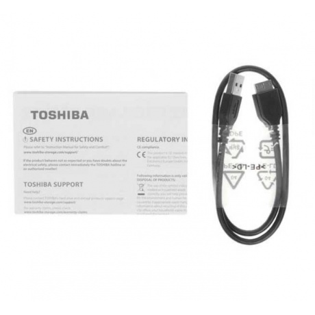 Внешний HDD Toshiba Canvio Ready 4.0Tb (HDTP340EK3СA) USB3.2, Black - фото 7