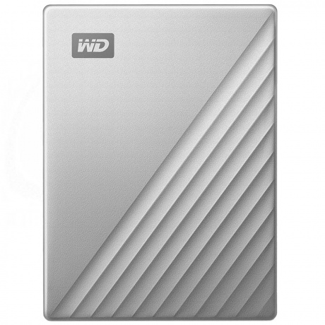 Внешний HDD WD My Passport Ultra 2TB silver - фото 1
