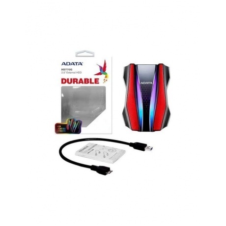 Внешний HDD A-Data 1TB (AHD770G-1TU32G1-CRD) - фото 2