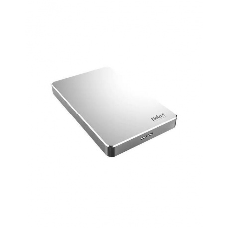 Внешний HDD Netac 2.0Tb K330 (NT05K330N-002T-30SL) USB3.0, Silver - фото 2