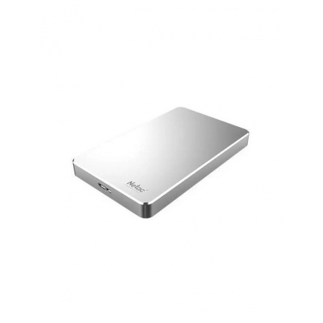 Внешний HDD Netac 2.0Tb K330 (NT05K330N-002T-30SL) USB3.0, Silver - фото 3