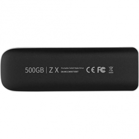 Внешний SSD Netac ZX 500Gb (NT01ZX-500G-32BK) - фото 3