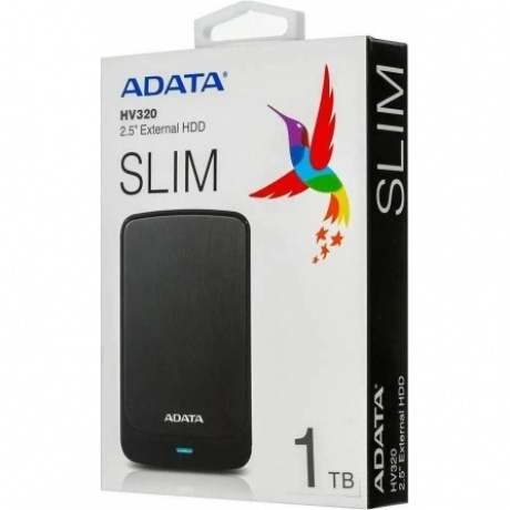 Внешний жесткий диск A-Data HV320 1Tb (AHV320-1TU31-CBK) USB 3.1 - фото 4