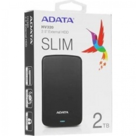 Внешний жесткий диск A-Data HV320 2Tb (AHV320-2TU31-CBK) USB 3.1 - фото 5