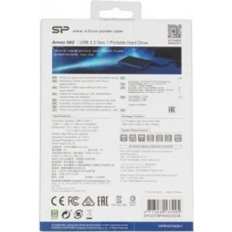 Внешний жесткий диск Silicon Power Armor A62 2Tb (SP020TBPHD62SS3B) - фото 5