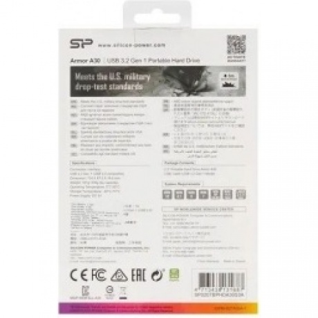 Внешний жесткий диск Silicon Power Armor A30 2Tb (SP020TBPHDA30S3A) - фото 5